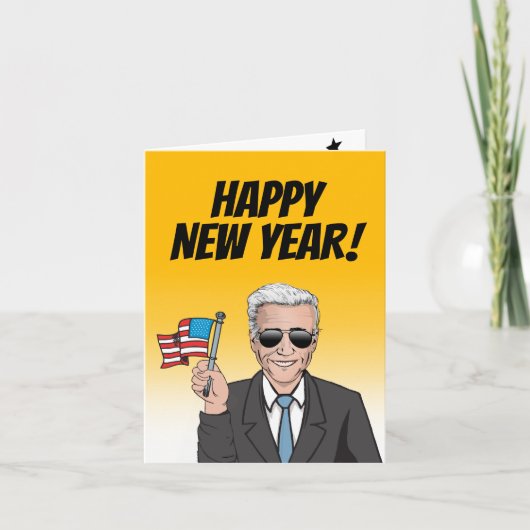 Joe Biden Groet Kaart (Voorkant)