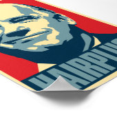 Joe Biden: Hairplugs. Obama parody poster (Hoek)