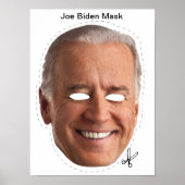 Joe Biden Halloween Mask Poster (Voorkant)
