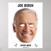 JOE BIDEN Halloween Masker Poster (Voorkant)