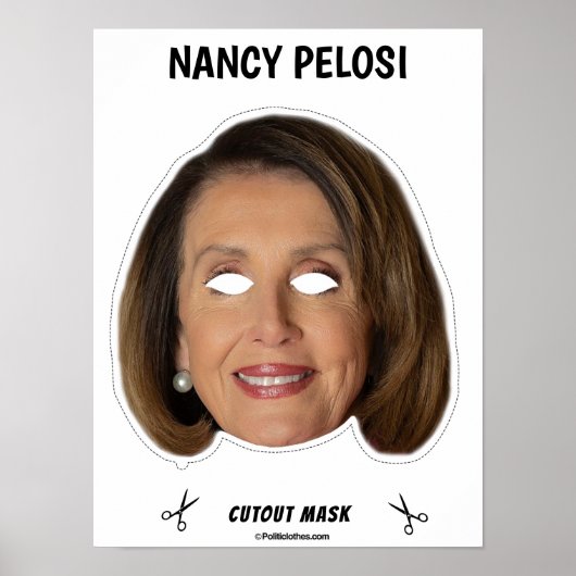 JOE BIDEN Halloween Masker Poster (Voorkant)