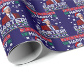Joe Biden Happy Easter Christmas Cadeaupapier (Rol Hoek)