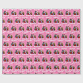 Joe Biden Happy Easter Christmas Pink Gift Wrap Cadeaupapier (Vlak)
