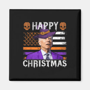 Joe Biden Happy Halloween Happy Christmas Amerikaa Magneet