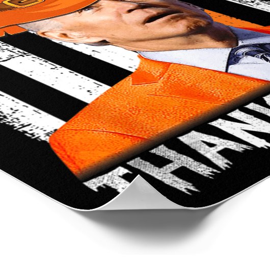 Joe Biden Happy Halloween Merry Thanksgiving US F Poster (Hoek)