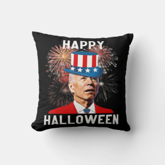 Joe Biden Happy Halloween voor de finale van juli Kussen