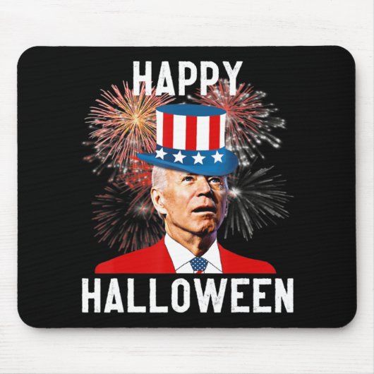 Joe Biden Happy Halloween voor de finale van juli Muismat (Voorkant)