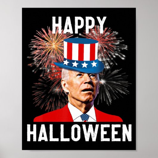 Joe Biden Happy Halloween voor de finale van juli Poster (Voorkant)