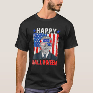 Joe Biden Happy Halloween voor grappige 4 juli en T-shirt