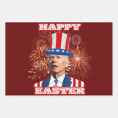 Joe Biden Happy Pasen Inpakpapier Vel (Voorkant 2)
