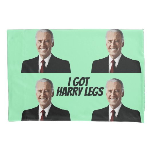 JOE BIDEN HARRY LEGS PILLOWCASES KUSSENSLOOP (Voorkant)