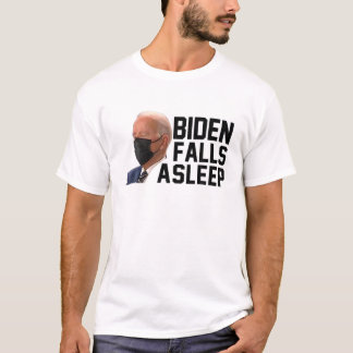 Joe Biden Herfsten Aslapen Funny Joe Biden Sleepin T-shirt