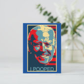 JOE BIDEN I POOPEERDE GEBAMAÏSEERDE BRIEFKAARTEN (Staand voorkant)