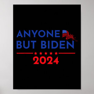 Joe Biden Iedereen Behalve Biden 2024 Trump 1 Poster