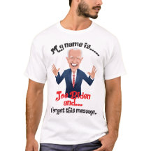 Joe Biden Ik ben deze boodschap vergeten