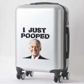 JOE BIDEN IK HEB 14x14 DECAL STICKER OPGESTELD (Koffer)