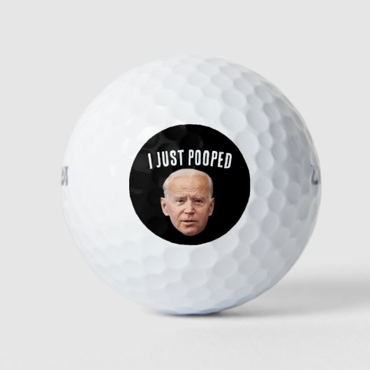 JOE BIDEN IK HEB NET GOLFBALLEN GEPOEPT (Voorkant)