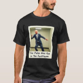 Joe Biden in de achterkamers - foto T-shirt (Voorkant)