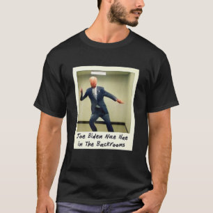 Joe Biden in de achterkamers - foto T-shirt