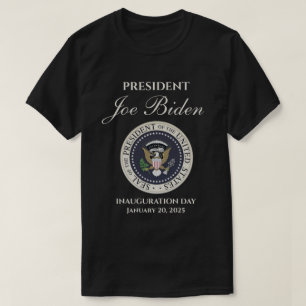 Joe Biden Inauguratiedag 20 januari 2025 T-shirt