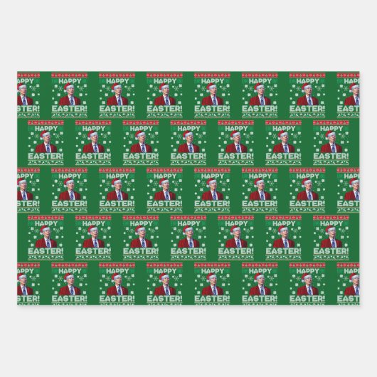 Joe Biden Inpakpapier Vel (Voorkant 3)