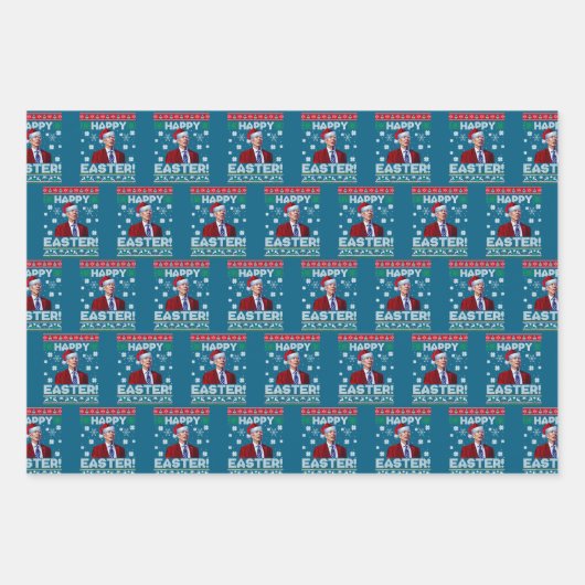 Joe Biden Inpakpapier Vel (Voorkant 2)