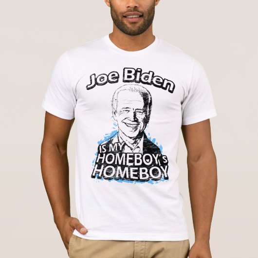 Joe Biden is de Homeboy T-Shirts van mijn Homeboy (Voorkant)