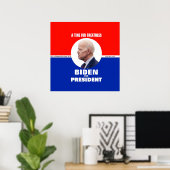 Joe Biden JFK-stijl Poster (Thuiskantoor)