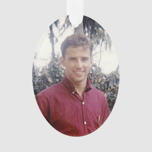 Joe Biden, jong heet gestileerd Ornament