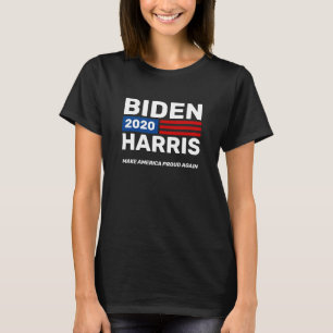 Joe Biden Kamala Harris 2020 Campaign Black Rally T-shirt