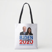 Joe Biden Kamala Harris 2020 Cool Campaign Tas (Voorkant)