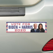 Joe Biden Kamala Harris 2020 Foto President Vice Bumpersticker (Op auto)