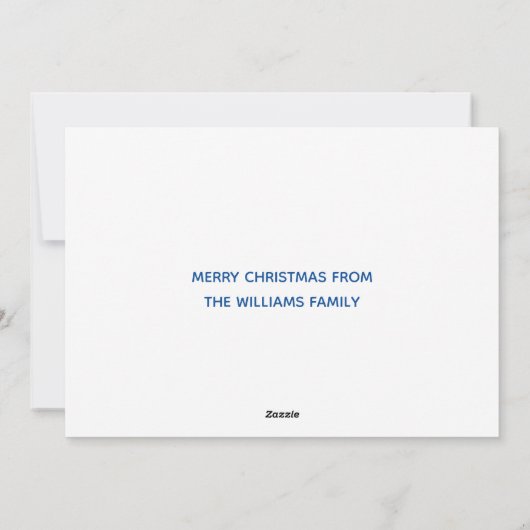 Joe Biden Kamala Harris 2020 Kerstmis Feestdagenkaart (Achterkant)