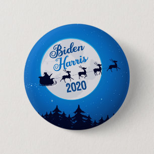 Joe Biden Kamala Harris 2020 Kerstmis Ronde Button 5,7 Cm