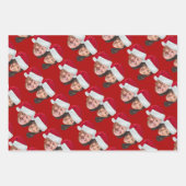 Joe Biden Kamala Harris 2020 met Santa Hats Inpakpapier Vel (Voorkant 3)