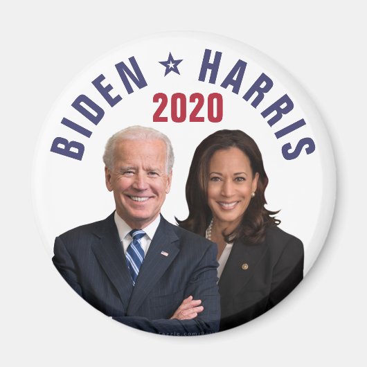 Joe Biden Kamala Harris 2020 President Vice Foto's Magneet (Voorkant)
