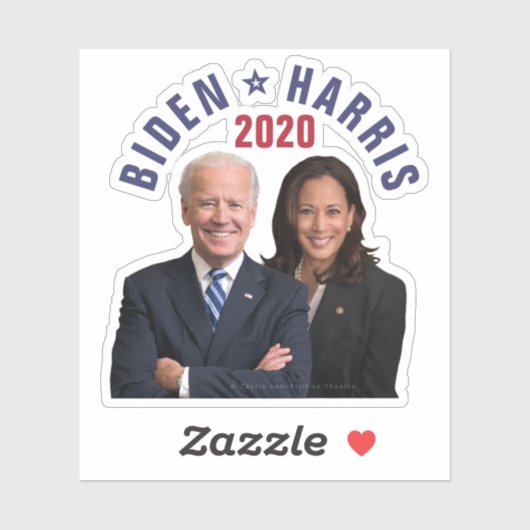 Joe Biden Kamala Harris 2020 President Vice Foto's Sticker (Vel)