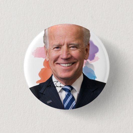 Joe Biden - Kamala Harris 2020 Ronde Button 3,2 Cm (Voorkant)