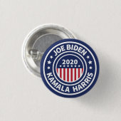 Joe Biden Kamala Harris 2020 Ronde Button 3,2 Cm (Voorkant /achterkant)