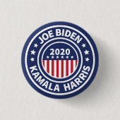Joe Biden Kamala Harris 2020 Ronde Button 3,2 Cm (Voorkant)