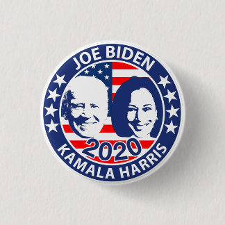 Joe Biden & Kamala Harris 2020 Ronde Button 3,2 Cm