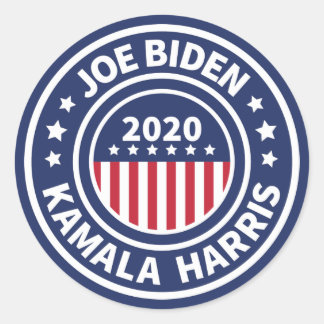 Joe Biden Kamala Harris 2020 Ronde Sticker