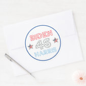 Joe Biden Kamala Harris 2020 Ronde Sticker (Envelop)