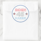 Joe Biden Kamala Harris 2020 Ronde Sticker (Tas)