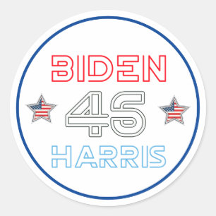 Joe Biden Kamala Harris 2020 Ronde Sticker
