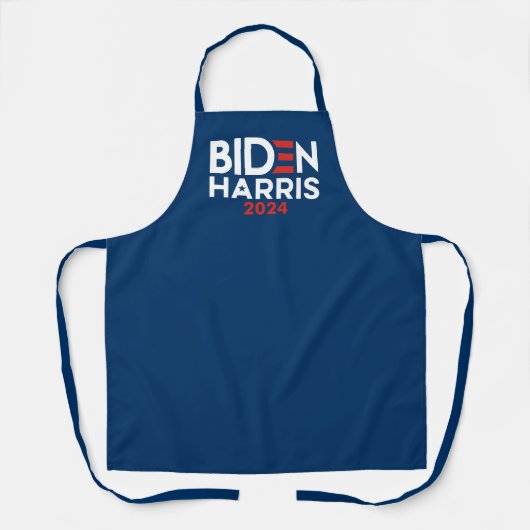 Joe Biden Kamala Harris 2020 Rood wit blauw Schort (Voorkant)