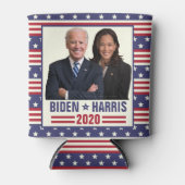 Joe Biden Kamala Harris 2020 US President Foto Blikjeskoeler (Voorkant)