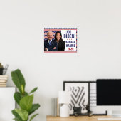 Joe Biden Kamala Harris 2020 US President Foto Poster (Thuiskantoor)