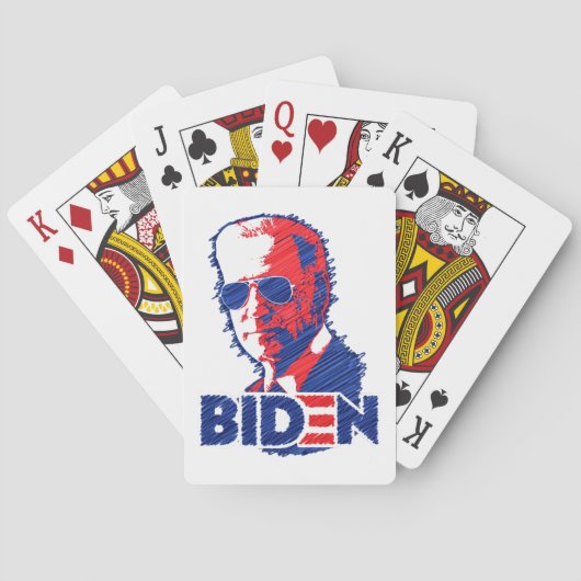 Joe Biden Kamala Harris 2020 US Vice Pokerkaarten (Achterkant)