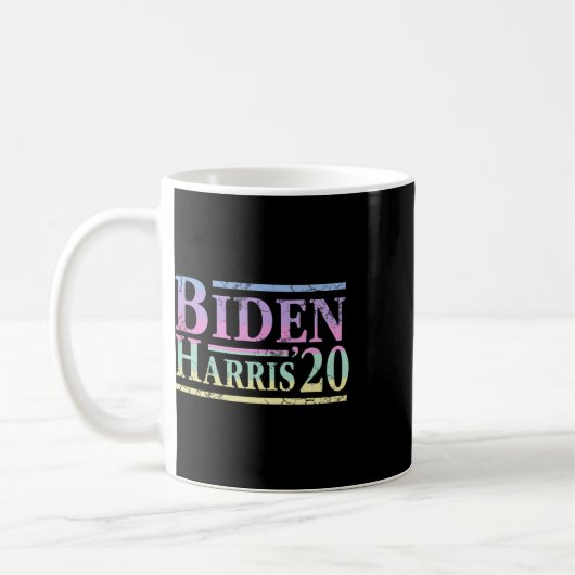Joe Biden Kamala Harris 2020 Verkiezingen tegen Tr Koffiemok (Links)